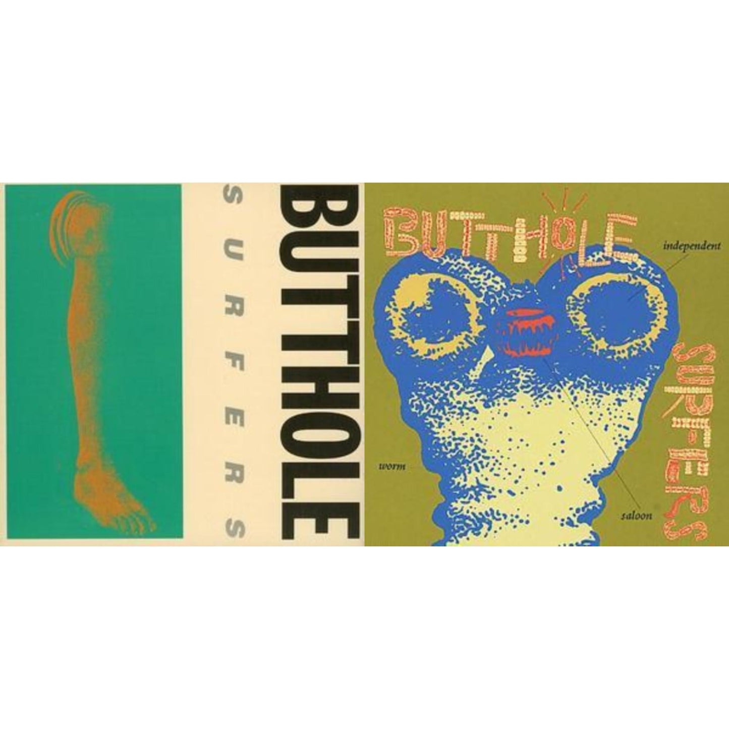 This is a 2 CD SKU bundle.
1.This CD is brand new.Format: CDMusic Style: Alternative RockThis item's title is: Independent Worm SaloonArtist: Butthole SurfersLabel: CAPITOLBarcode: 077779879823Release Date: 3/27/1993
2.This CD is brand new.