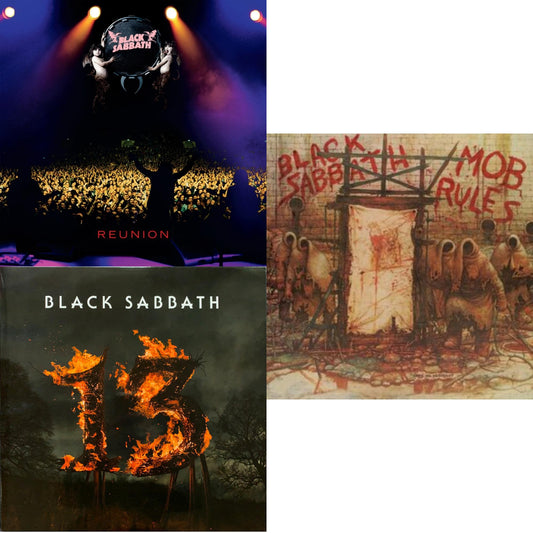 Reunion (3LP) & 13 & Mob Rules (Deluxe/2LP)