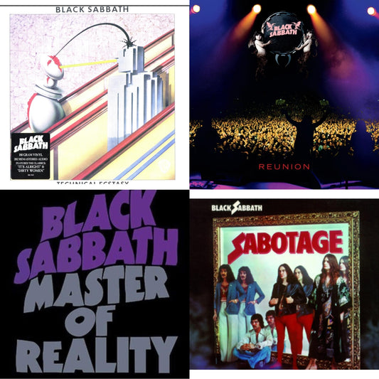 Technical Ecstasy (180G/Limited) & Reunion (3LP) & Master Of Reality & Sabotage