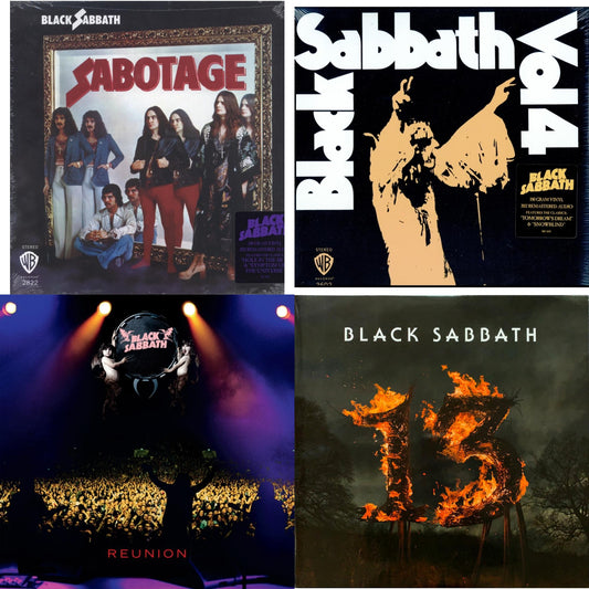 Sabotage (180G) & Vol. 4 (180G) & Reunion (3LP) & 13