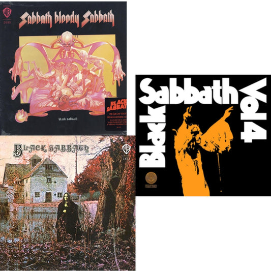 Sabbath Bloody Sabbath (180G) & Black Sabbath (180G) & Black Sabbath Vol.4