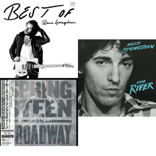 Best Of Bruce Springsteen & Springsteen On Broadway (Ltd/Booklet/Paper Jacket) & River