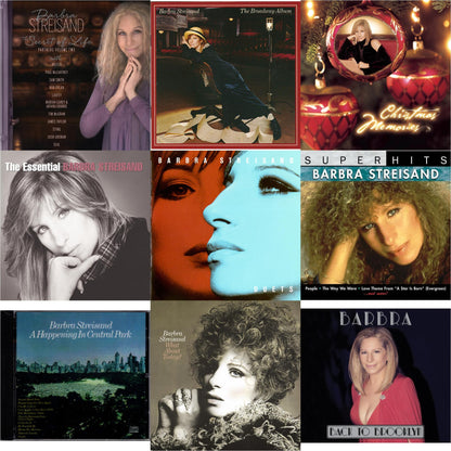 Secret Of Life: Partners, Volume 2 & Broadway Album & Christmas Memories & Essential Barbra Streisand & Duets & Super Hits & Happening In Central Park & What About Today & Back To Brooklyn