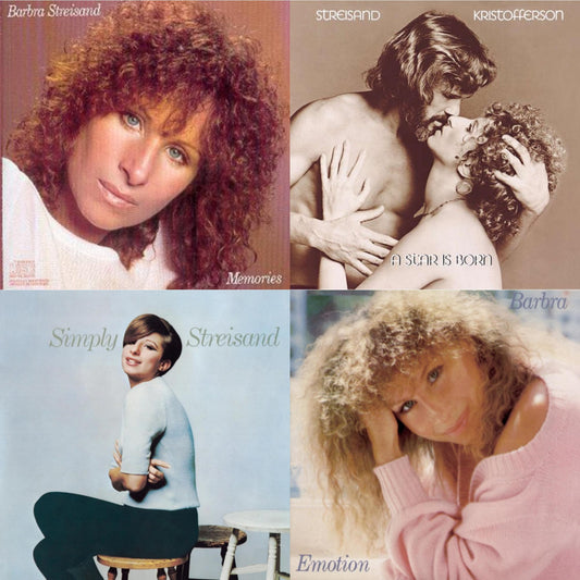 Memories & Star Is Born & Simply Streisand & Emotion