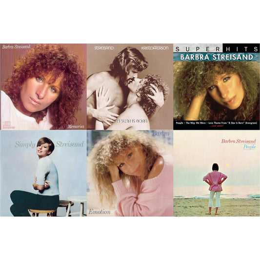 Memories & Star Is Born & Super Hits & Simply Streisand & Emotion & People