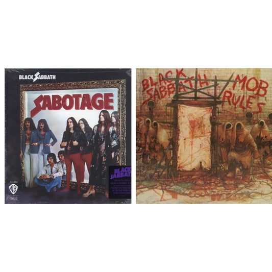 Sabotage (180G) & Mob Rules (Deluxe/2LP)