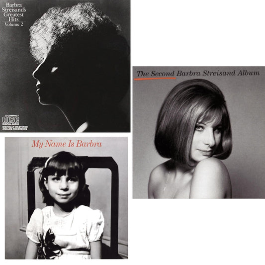 Greatest Hits Vol.2 & My Name Is Barbra & Second Barbra Streisand Album