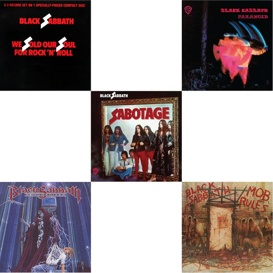 We Sold Our Soul For Rock N Roll & Dehumanizer & Sabotage & Paranoid & Mob Rules (Deluxe/2CD)