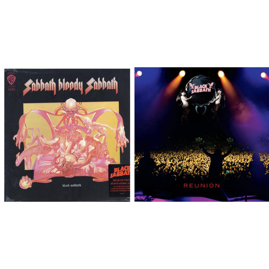 Sabbath Bloody Sabbath (180G) & Reunion (3LP)