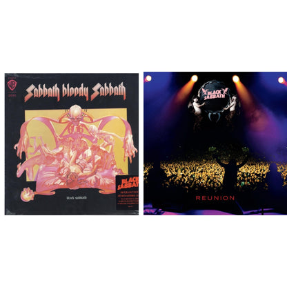 Sabbath Bloody Sabbath (180G) & Reunion (3LP)
