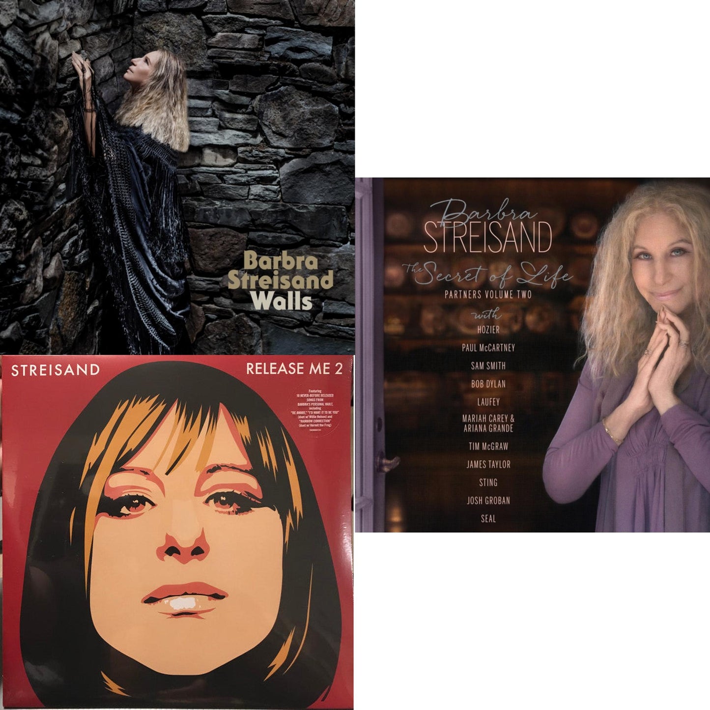 Walls (150G/Dl Code) & Release Me 2 & Secret Of Life: Partners, Volume 2 (Blush LP Vinyl)