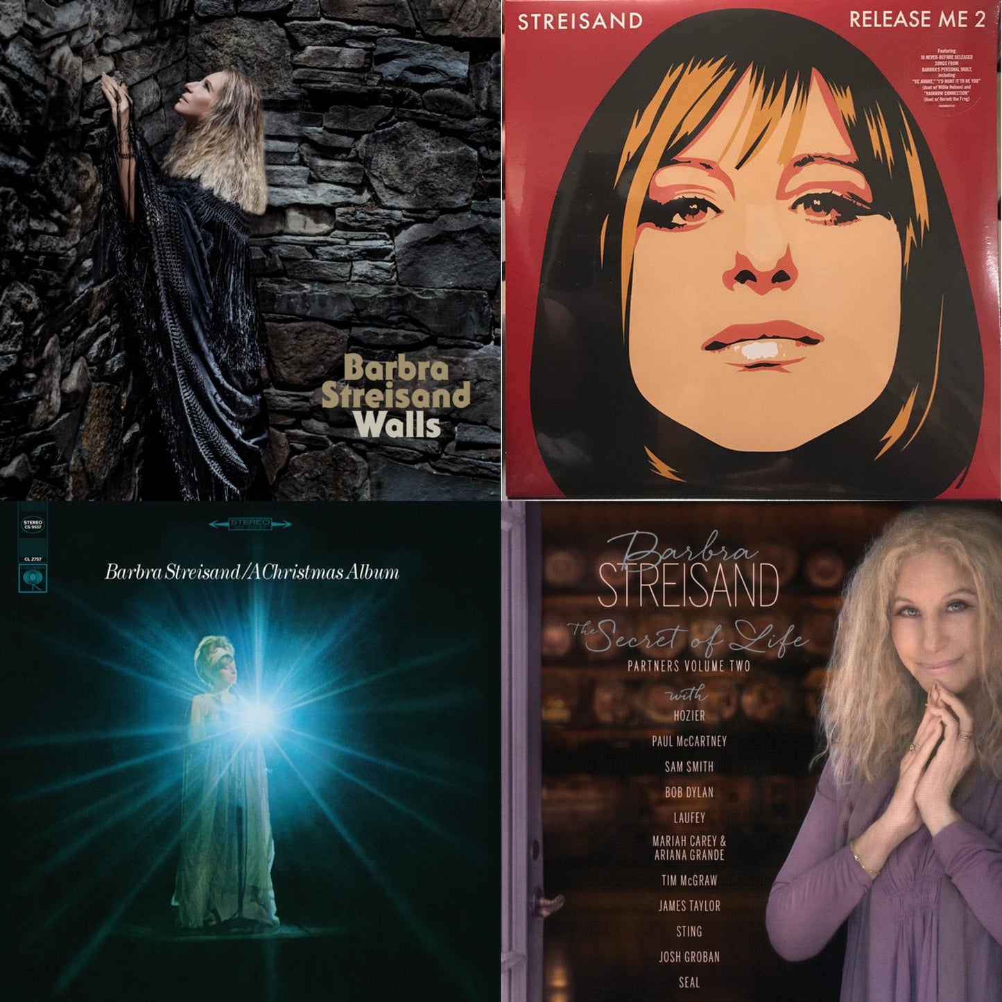 Walls (150G/Dl Code) & Release Me 2 & Christmas Album & Secret Of Life: Partners, Volume 2 (Blush LP Vinyl)
