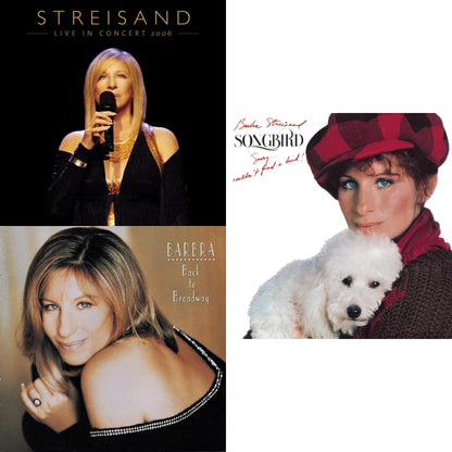 Streisand: Live In Concert 2006 & Back To Broadway & Songbird
