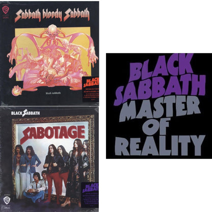 Sabotage (180G) & Sabbath Bloody Sabbath (180G) & Master Of Reality