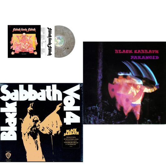 This is a 3 LP Vinyl SKU bundle.
1.This LP Vinyl is brand new.Format: LP VinylThis item's title is: Sabbath Bloody Sabbath (Smoky LP Vinyl) (Syeor)Artist: Black SabbathBarcode: 603497828081Release Date: 1/26/2024
2.This LP Vinyl is brand new.