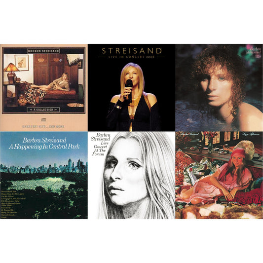 Collection: Greatest Hits & More & Streisand: Live In Concert 2006 & Wet & Happening In Central Park & Live Concert At The Forum & Lazy Afternoon
