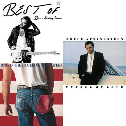 Best Of Bruce Springsteen (2LP) & Born In The U.S.A. (180G) & Tunnel Of Love (2 LP) (140G/Dl Code)
