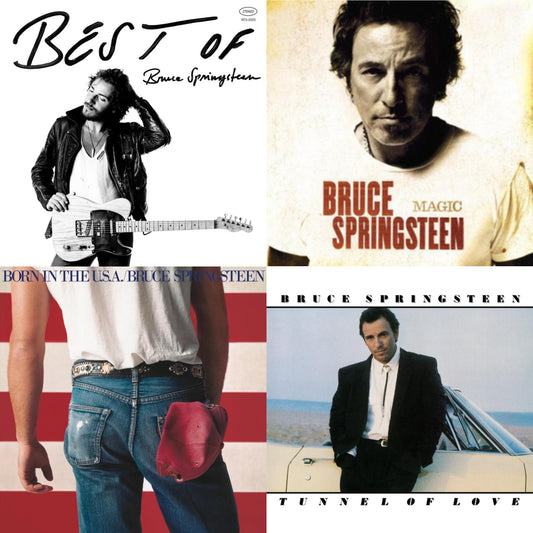 Best Of Bruce Springsteen (2LP) & Magic (180G) & Born In The U.S.A. (180G) & Tunnel Of Love (2 LP) (140G/Dl Code)