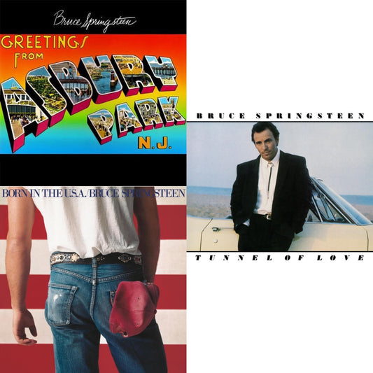 Greetings From Asbury Park N.J. (180G) & Born In The U.S.A. (180G) & Tunnel Of Love (2 LP) (140G/Dl Code)
