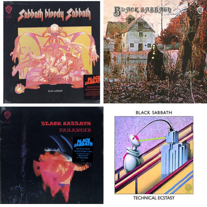 Sabbath Bloody Sabbath (180G) & Black Sabbath (180G) & Paranoid (180G) & Technical Ecstasy