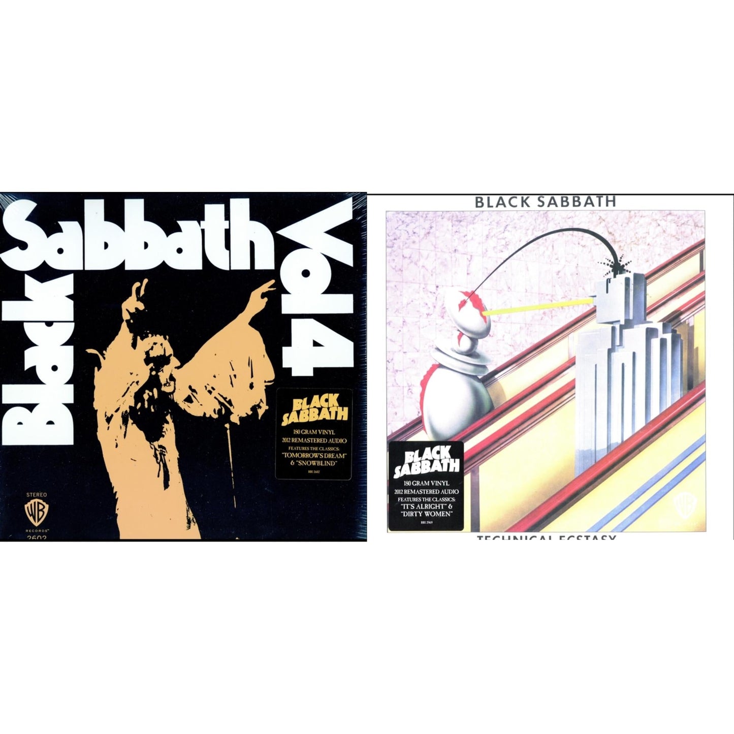 Vol. 4 (180G) & Technical Ecstasy (180G/Limited)
