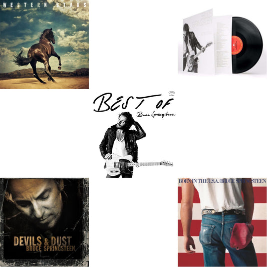 Western Stars (2LP/150G) & Devils & Dust & Best Of Bruce Springsteen (2LP) & Born To Run (180G/Gatefold) & Born In The U.S.A. (180G)