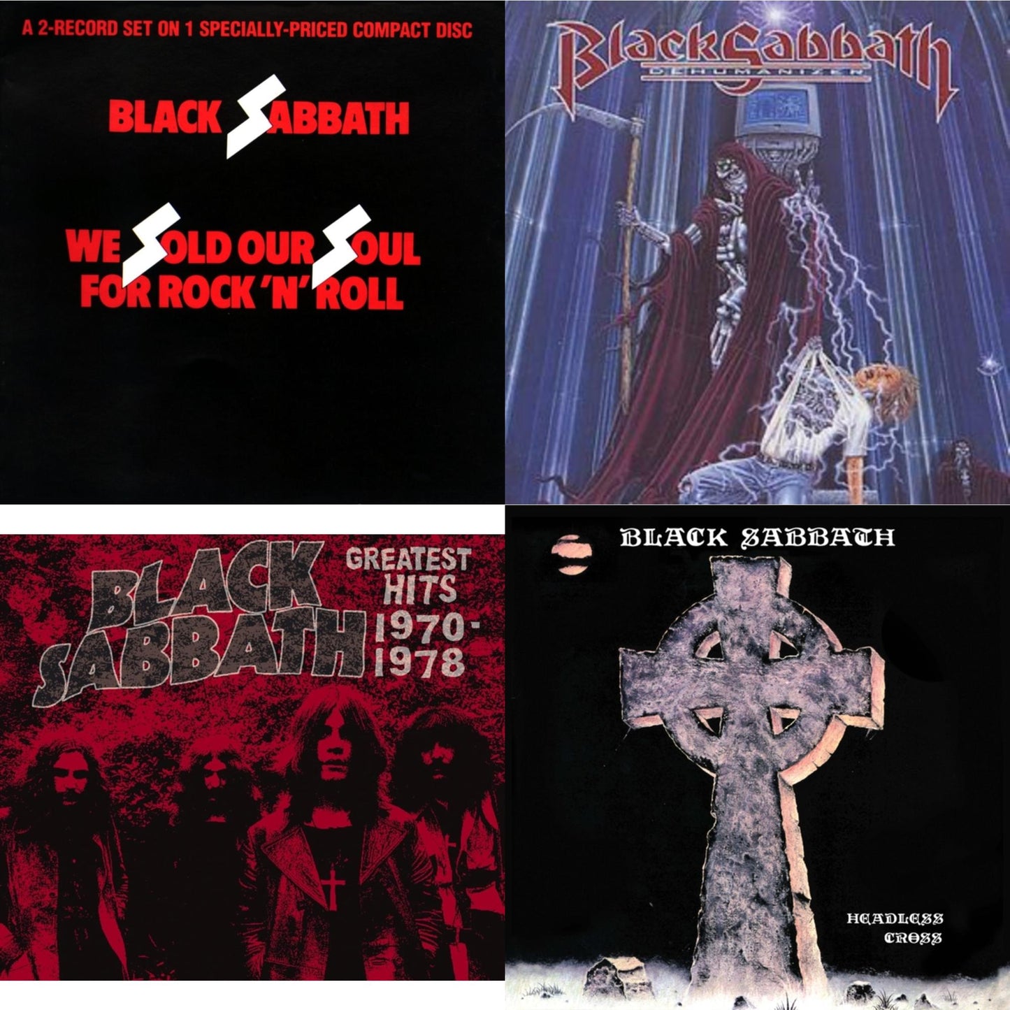 We Sold Our Soul For Rock N Roll & Dehumanizer & Greatest Hits 1970 - 1978 & Headless Cross (2024 Remaster)