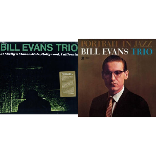 This is a 2 LP Vinyl SKU bundle.
1.This LP Vinyl is brand new.Format: LP VinylMusic Style: ModalThis item's title is: Portrait In JazzArtist: Bill Trio EvansLabel: WaxTimeBarcode: 8436028697205Release Date: 8/31/2010
2.This LP Vinyl is brand new.