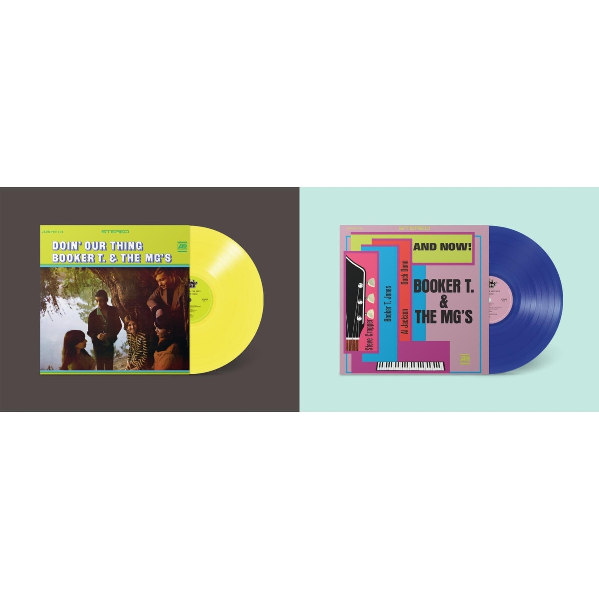 This is a 2 LP Vinyl SKU bundle.
1.This LP Vinyl is brand new.Format: LP VinylThis item's title is: Doin Our Thing (Yellow LP Vinyl) (Ams Exclusive)Artist: Booker T & The MgsLabel: JACKPOT RECORDSBarcode: 843563157060Release Date: 10/6/2023
2.This LP Vinyl is brand new.