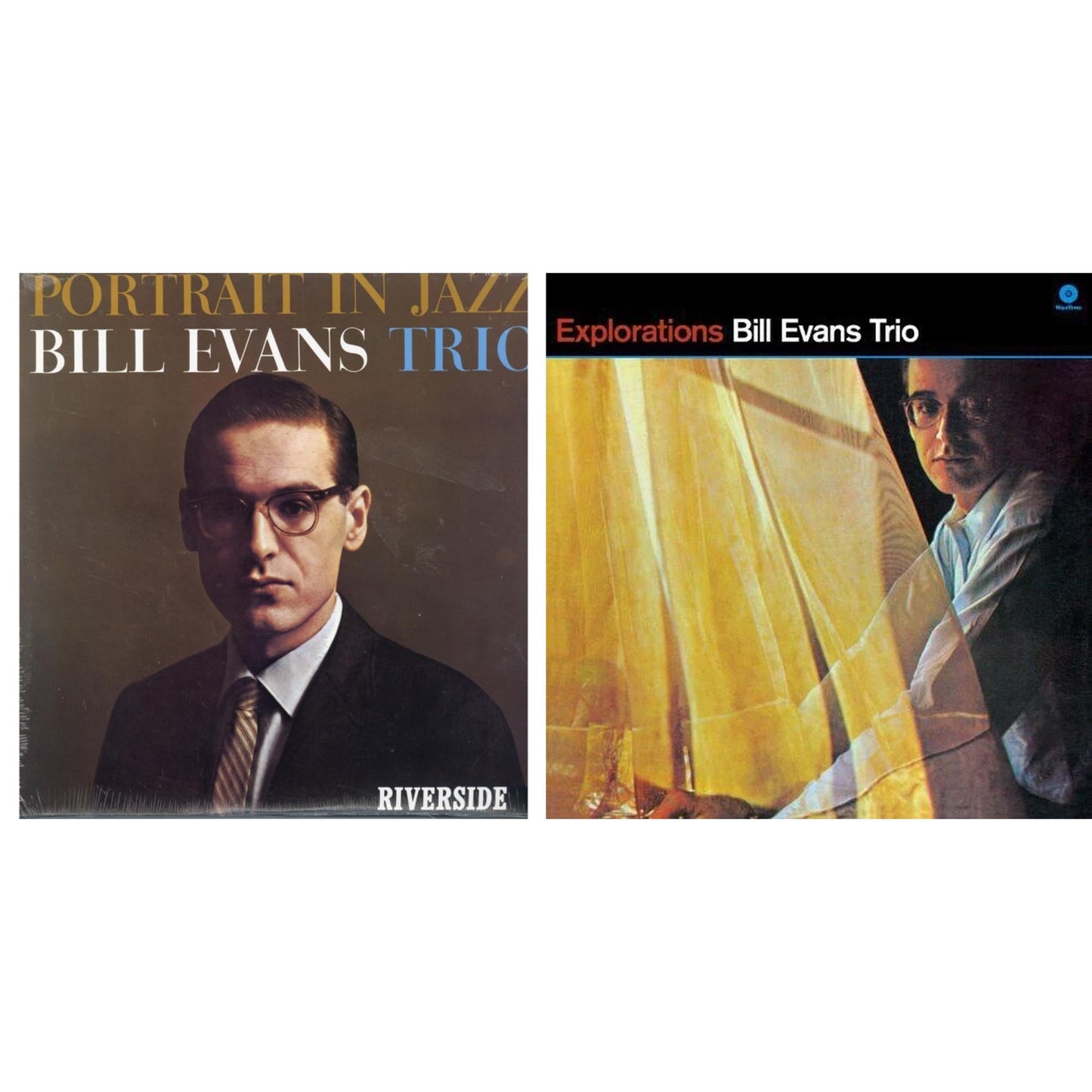 Bill Trio Evans - Portrait In Jazz & Explorations - LP Vinyl Bundle