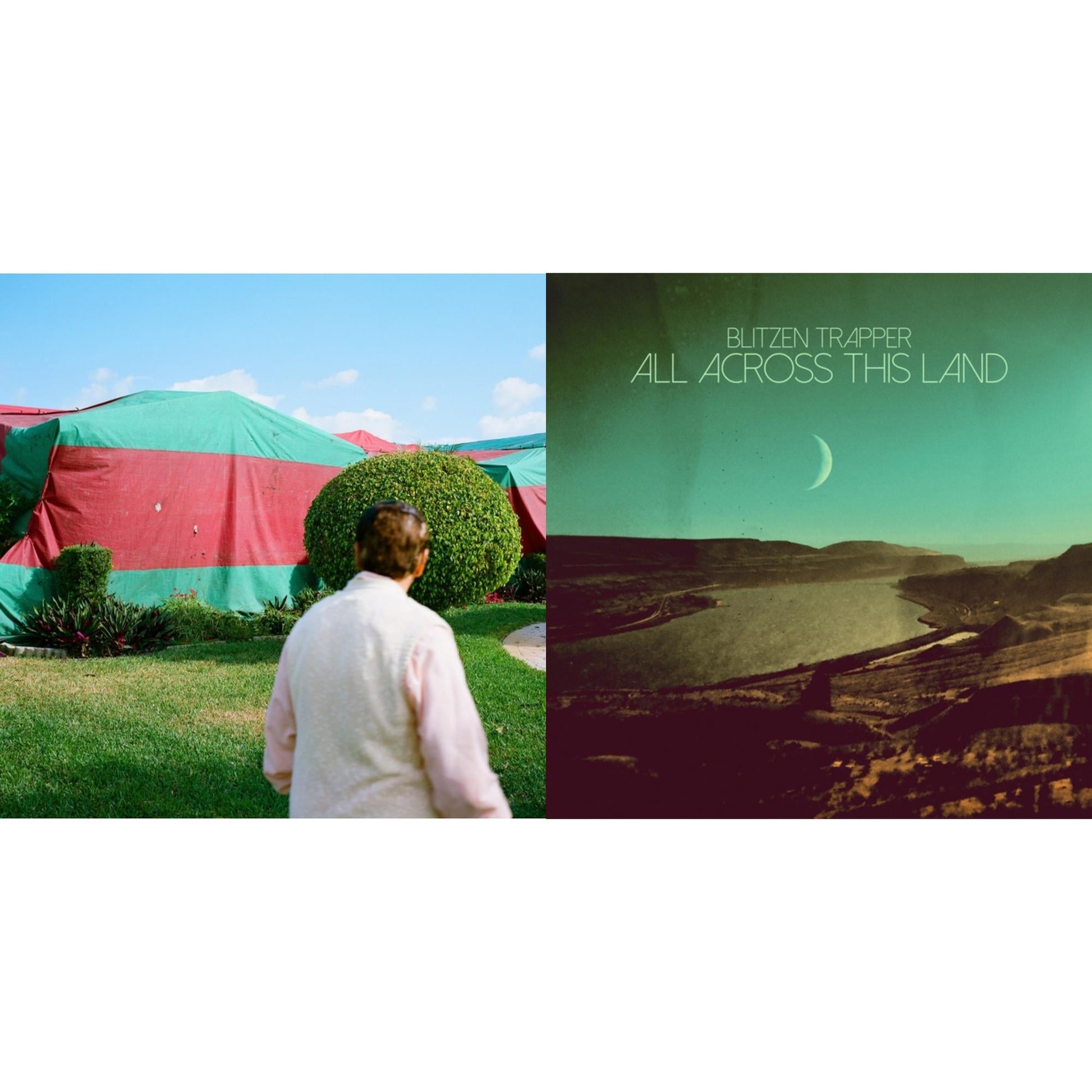 This is a 2 LP Vinyl SKU bundle.
1.This LP Vinyl is brand new.Format: LP VinylMusic Style: Folk RockThis item's title is: All Across This Land (Limited Edition/Evergreen LP Vinyl)Artist: Blitzen TrapperLabel: Rock/PopBarcode: 4050538705928Release Date: 6/17/2022
2.