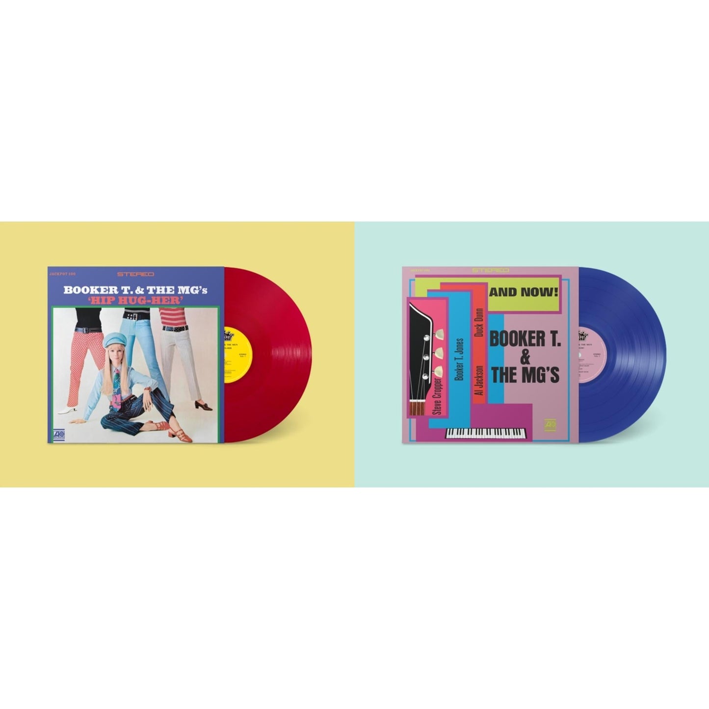 This is a 2 LP Vinyl SKU bundle.
1.This LP Vinyl is brand new.Format: LP VinylThis item's title is: Hip Hug-Her (Apple Red LP Vinyl) (Ams Exclusive)Artist: Booker T & The MgsLabel: JACKPOT RECORDSBarcode: 843563157039Release Date: 10/6/2023
2.This LP Vinyl is brand new.
