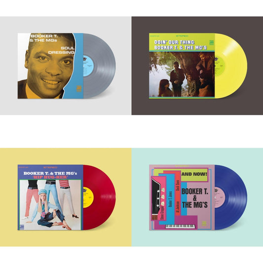 This is a 4 LP Vinyl SKU bundle.
1.This LP Vinyl is brand new.Format: LP VinylThis item's title is: Soul Dressing (Grey LP Vinyl) (Ams Exclusive)Artist: Booker T & The MgsLabel: JACKPOT RECORDSBarcode: 843563156971Release Date: 10/6/2023
2.This LP Vinyl is brand new.