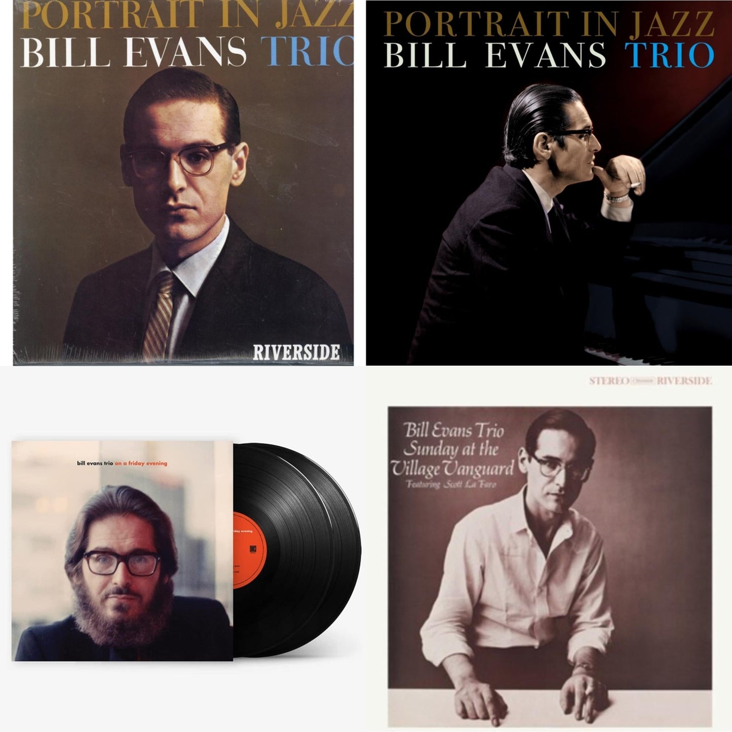 Portrait In Jazz & Portrait In Jazz & On A Friday Evening (2LP) & Sunday At The Village Vanguard