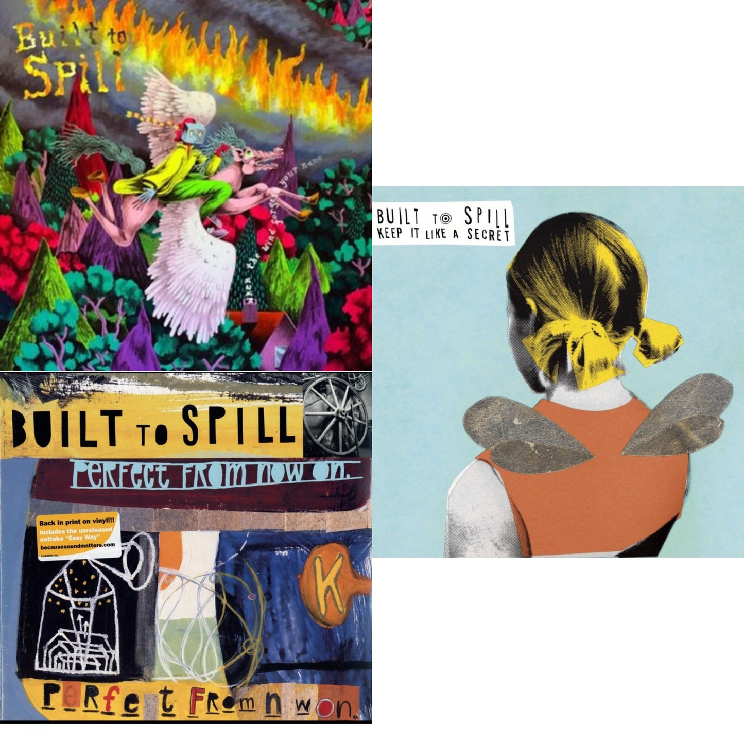 Built To Spill - Keep It Like A Secret & Perfect From Now On & When The (Coloured LP Vinyl)