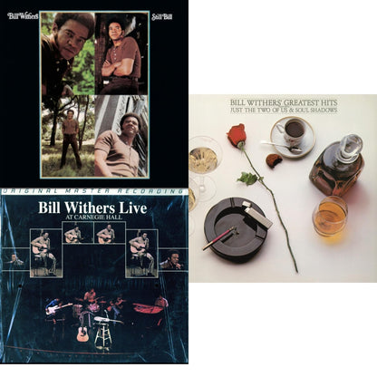 This is a 3 LP Vinyl SKU bundle.
1.This LP Vinyl is brand new.Format: LP VinylMusic Style: Soul-JazzThis item's title is: Greatest Hits (150G/Dl Insert)Artist: Bill WithersLabel: LEGACYBarcode: 194398067414Release Date: 1/15/2021
2.This LP Vinyl is brand new.