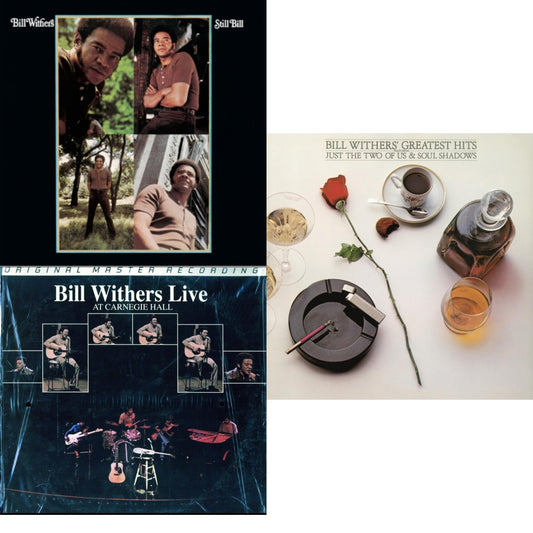 This is a 3 LP Vinyl SKU bundle.
1.This LP Vinyl is brand new.Format: LP VinylMusic Style: Soul-JazzThis item's title is: Greatest Hits (150G/Dl Insert)Artist: Bill WithersLabel: LEGACYBarcode: 194398067414Release Date: 1/15/2021
2.This LP Vinyl is brand new.