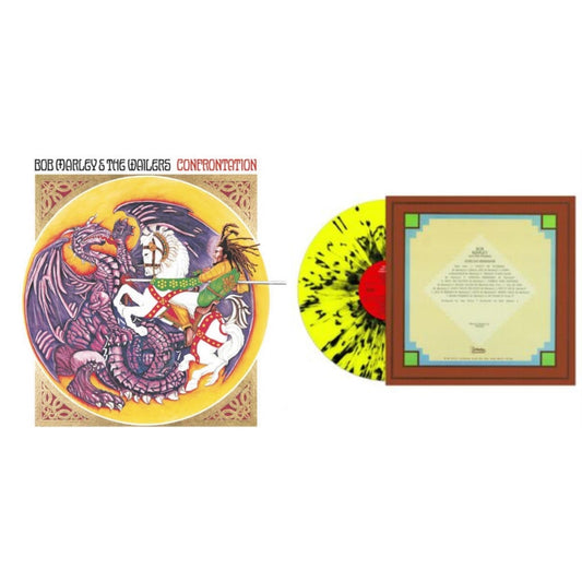 Confrontation & African Herbsman (Yellow/Black Splatter LP Vinyl)