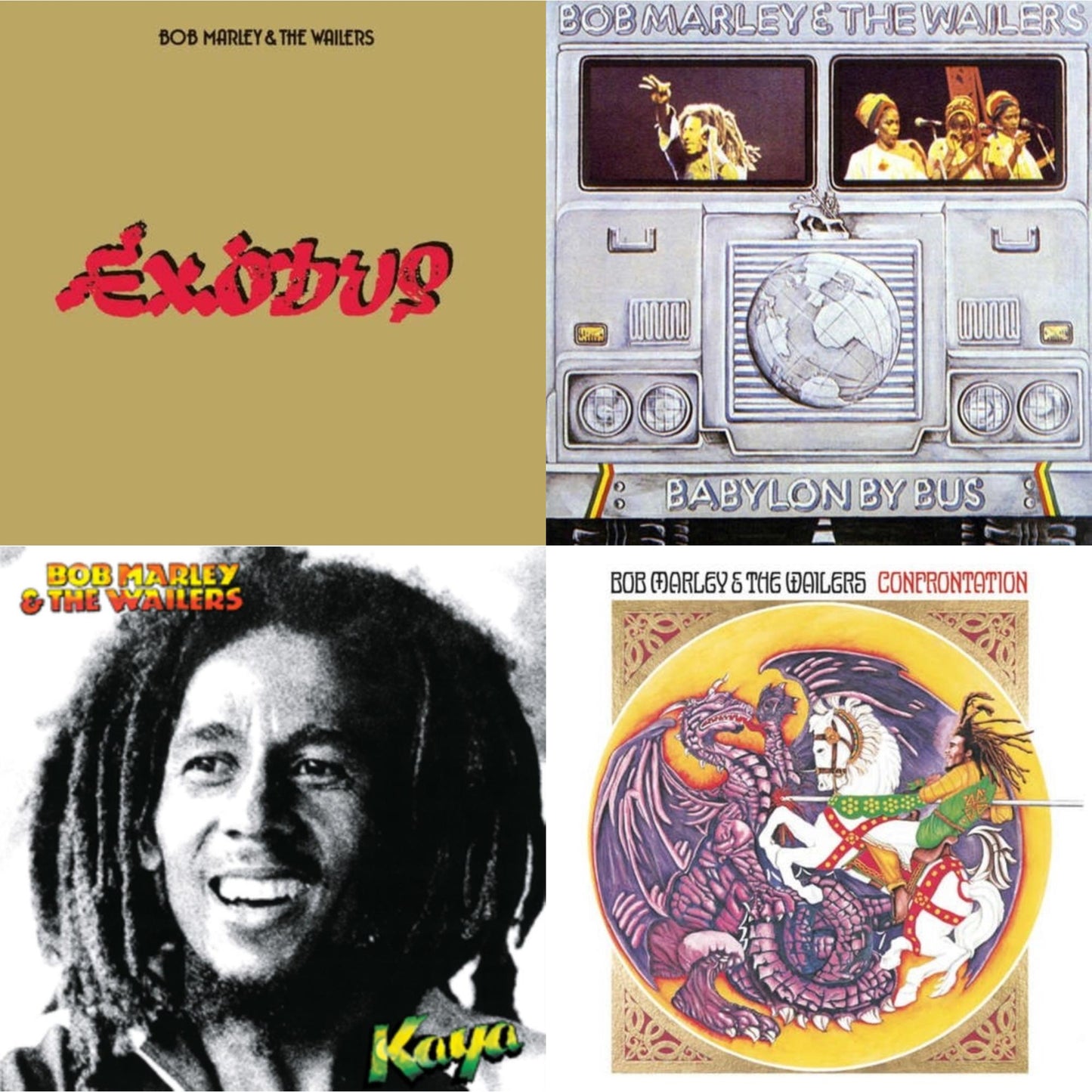 Exodus & Babylon By Bus & Kaya & Confrontation