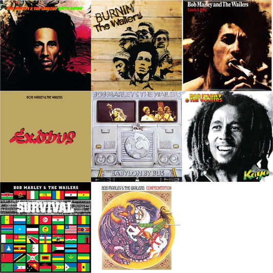Natty Dread (180G) & Burnin (180G) & Catch A Fire & Exodus & Babylon By Bus & Kaya & Survival (180G) & Confrontation