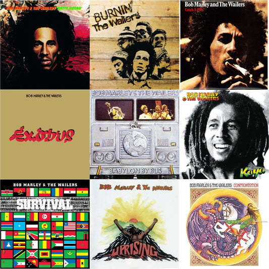 Natty Dread (180G) & Burnin (180G) & Catch A Fire & Exodus & Babylon By Bus & Kaya & Survival (180G) & Uprising & Confrontation