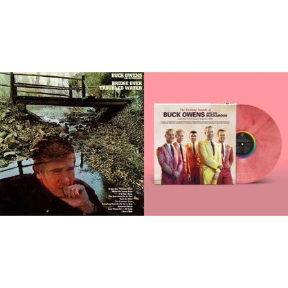 Bridge Over Troubled Water (Clear LP Vinyl) & Exciting Sounds Of Buck Owens & His Buckaroos Live From Richmond, Virginia, 1964 (Strawberry LP Vinyl)