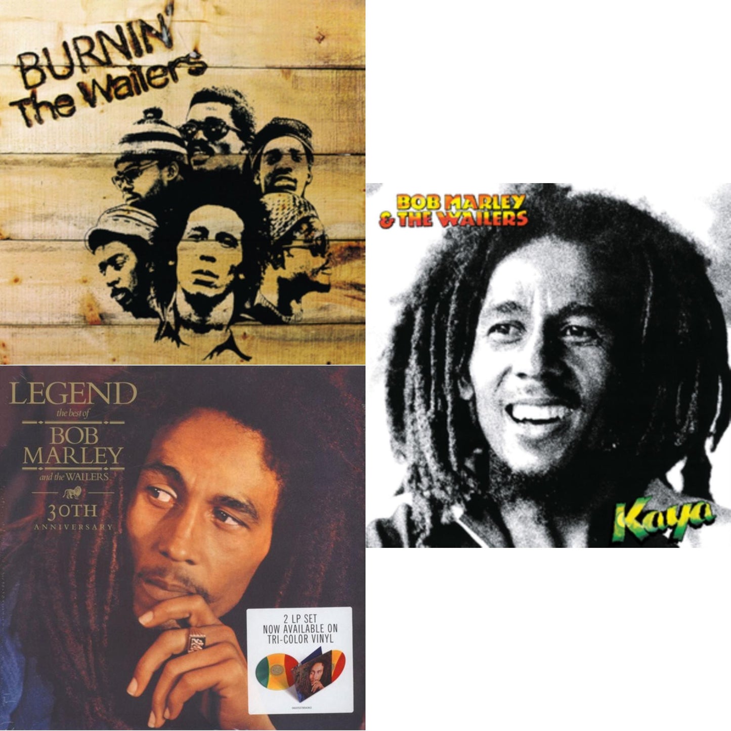 Burnin (180G) & Legend (30Th Anniversary) & Kaya