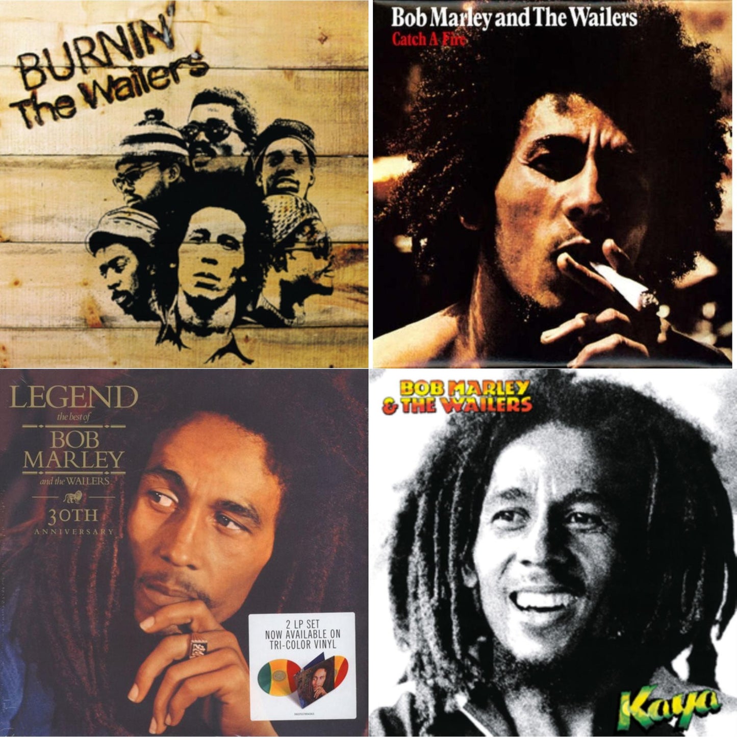 Burnin (180G) & Catch A Fire & Legend (30Th Anniversary) & Kaya