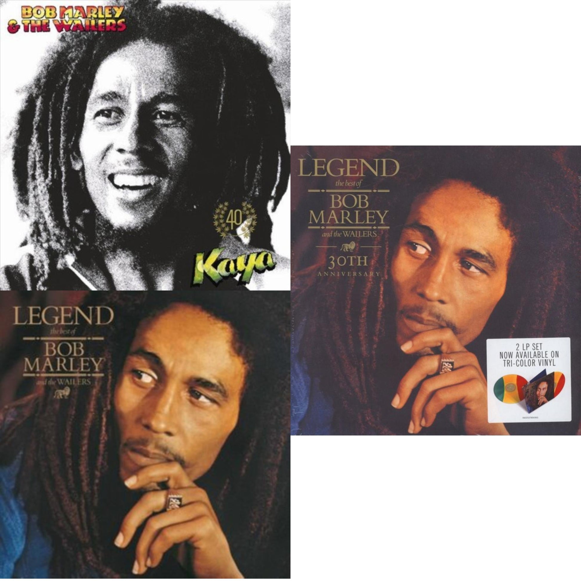 This is a 3 LP Vinyl SKU bundle.
1.This LP Vinyl is brand new.Format: LP VinylMusic Style: Roots ReggaeThis item's title is: Kaya 40 (2 LP)Artist: Bob & The Wailers MarleyLabel: TUFF GONGBarcode: 602567644125Release Date: 8/24/2018
2.This LP Vinyl is brand new.