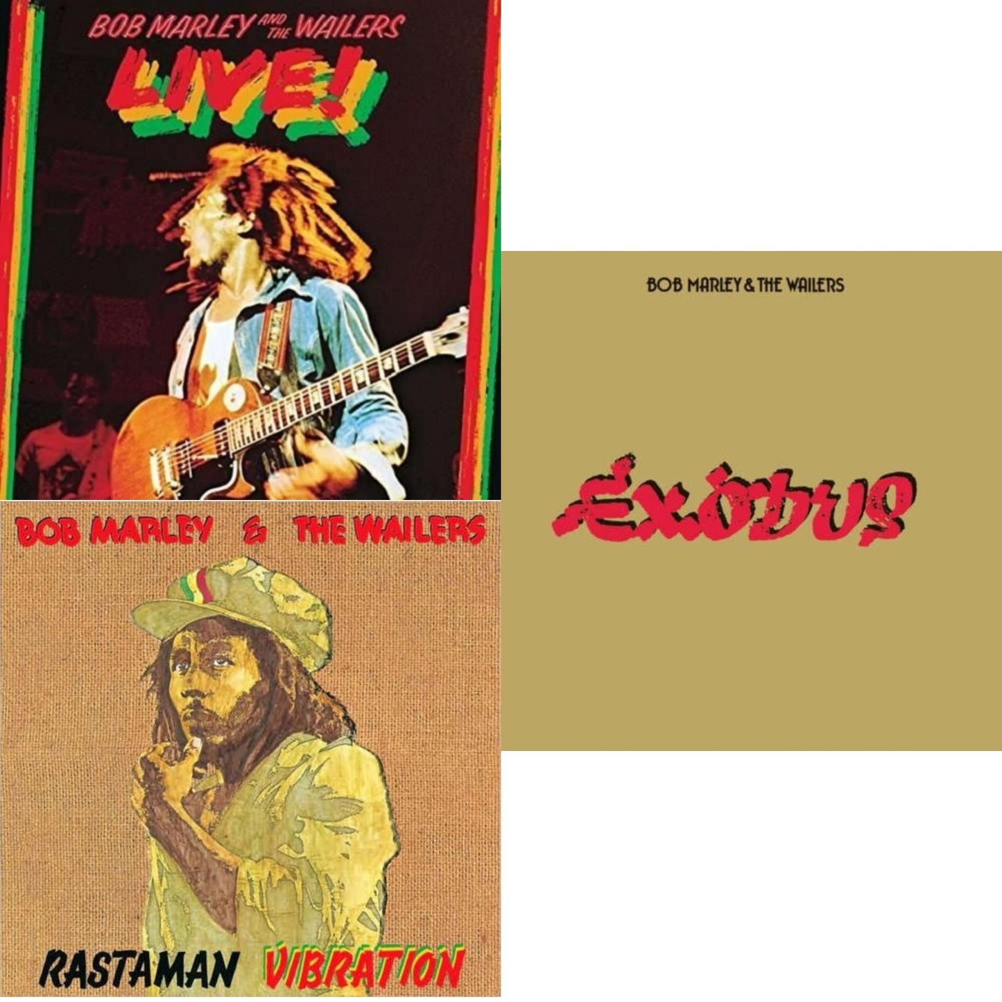 Live (180G) & Rastaman Vibration & Exodus