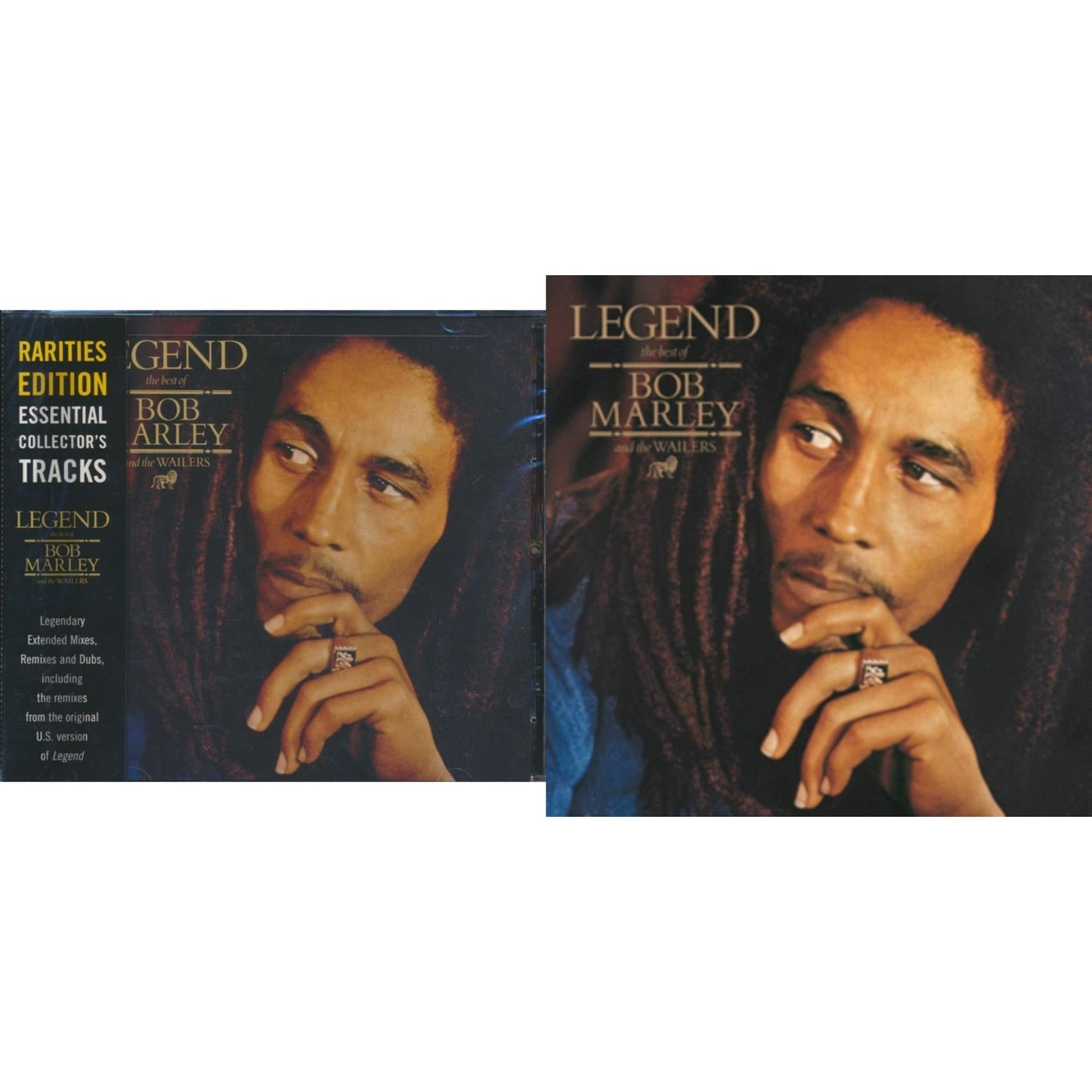 This is a 2 CD SKU bundle.
1.This CD is brand new.Format: CDMusic Style: Roots ReggaeThis item's title is: LegendArtist: Bob & The Wailers MarleyLabel: ISLANDBarcode: 602527309132Release Date: 4/27/2010
2.This CD is brand new.