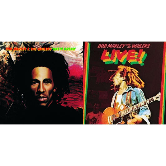 Natty Dread (180G) & Live (180G)