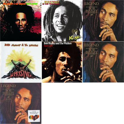 Legend & Natty Dread (180G) & Catch A Fire & Legend - The Best Of Bob Marley & The Wailers (2LP) & Legend (30Th Anniversary) & Uprising & Kaya 40 (2LP)