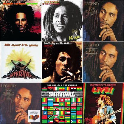 Legend & Natty Dread (180G) & Catch A Fire & Legend - The Best Of Bob Marley & The Wailers (2LP) & Legend (30Th Anniversary) & Live (180G) & Survival (180G) & Uprising & Kaya 40 (2LP)